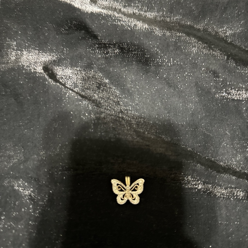 Silver Butterfly Pendant